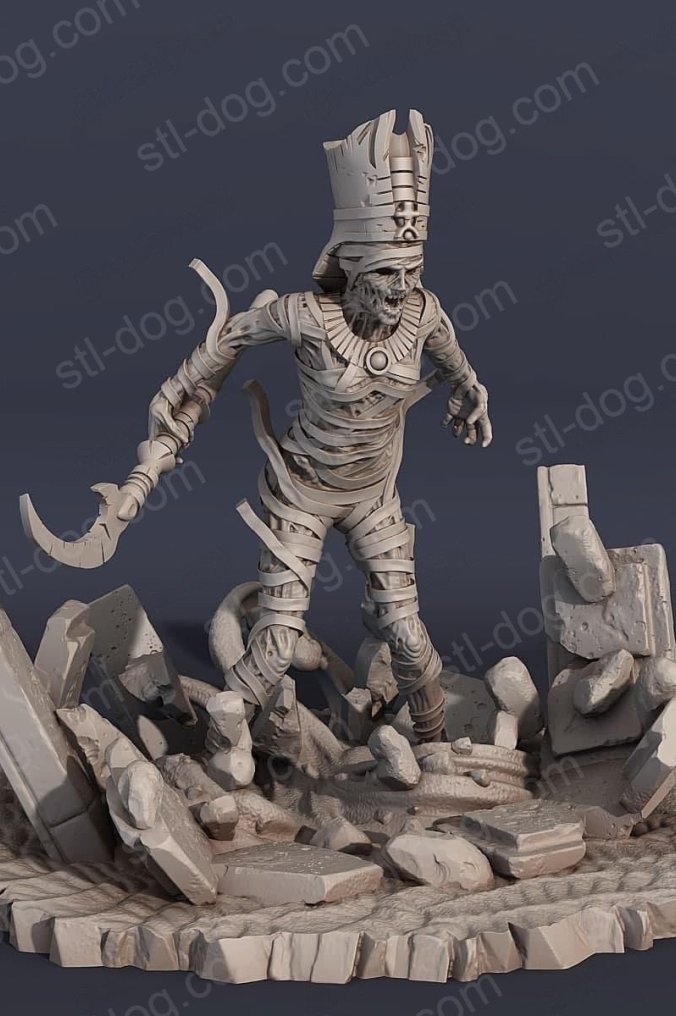 木乃伊 3D打印图纸